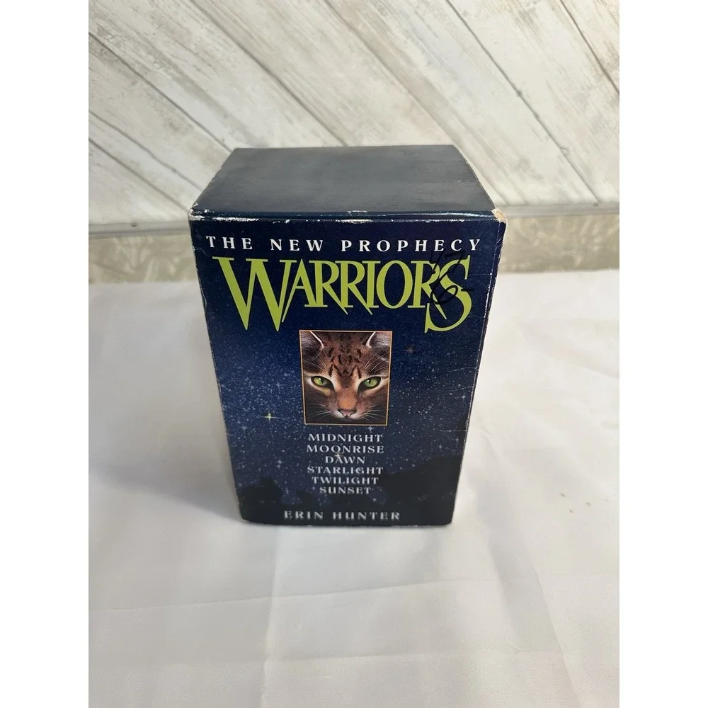 Warriors 6 Book Set The New Prophecy Erin Hunter